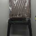 29 Inch Bar Height Bar Stools Set of 2, 29" Barstools for Kitchen Island Counter, Backless Bonded Leather Bar Height Stools with Thick Saddle Seats & Heavy Duty Metal Base, Easy Assembly, Brown/Black