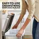 Glad ForceFlex Tall Kitchen Drawstring Trash Bags, 13 Gal, Fragrance Free, 110 Ct (Package May Vary)