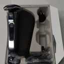 Philips Norelco Shaver 7300, Rechargeable Wet & Dry Electric Shaver with SenseIQ Technology, Pop-up Trimmer, Charging Stand, Click-on Nose Trimmer, & Travel Case, S7887/92 (Dark Chrome)