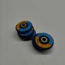 5 Pack 4-1/2" x 7/8" Strip Discs Stripping Wheel, 4.5 inch Rust Remover Discs for Angle Grinder,Clean and Remove Paint Coating Rust Welds Oxidation(Blue)