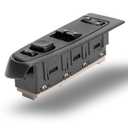 Driver Side Master Power Door Window Control Switch Panel Bezel Assembly Fit Chevy Chevrolet Silverado Gmc Sierra 1500 2500 2500HD 3500 2003 2004 2005 2006 2007 Replaces DWS226 15883318