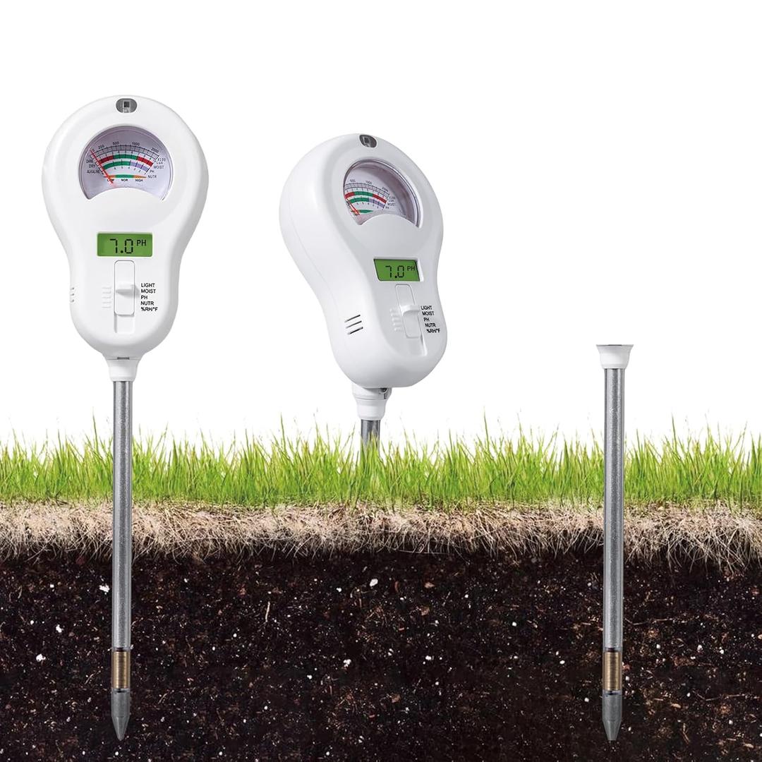 Soil Moisture Meter, Plant Water Monitor, Hygrometer Sensor for Gardening, Farming, Indoor and Outdoor Plants (Basic Style + one Probe)