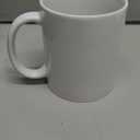 TANGLONG Sublimation Mugs Blank, Tazas Para Sublimacion, White Ceramic Sublimation Cups, Bulk Mugs for Coffee, Tea, Latte, Soup, Milk, Hot Cocoa 11 oz Set of 12