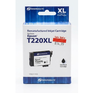 Remanufactured Inkjet Cartridge Epson T220XL Ink Black