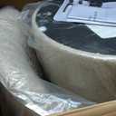 Swivel Dining Chairs Set of 4, Upholstered Mid Century Modern Deskchair with High Back, Linen Fabric Kitchen Chairs for Dining Room, Bedroom, Dressing Room, Khaki