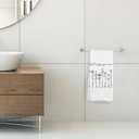 Sviojuce Floral Christian Bible Verse Kitchen Towels Decorative 16x24, Flower Inspirational Scripture God Says You are Dish Towels Cloths Dishcloths Tea Towel, Religious Bathroom Hand Towel Decor