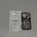 for iPhone 16 Pro Max Case, Heavy Duty 3 in 1 Hybrid Hard PC & Soft Silicone [Military Grade] Shockproof Drop Protection Case for iPhone 16 Pro Max 6.9", Floral Quote Bible Verse Phil 4:13