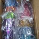 US Acrylic Optix Mini Plastic Reusable Drinking Glasses (Set of 8) 8oz Juice Cups in Jewel Tone Colors | BPA-Free Tumblers, Made in USA | Top-Rack Dishwasher Safe