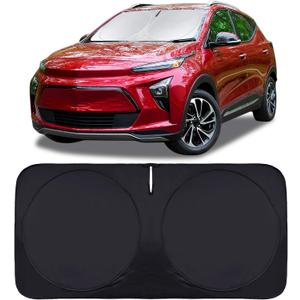 Sunshade for 2017-2025 Chevrolet/Chevy Bolt EV (NOT for Chevy Bolt EUV) Windshield Sun Shade, for Express Windows Shade Cover Custom Fit Bolt EV Hatchback Sun Visor Car Accessories
