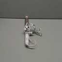 Conair Double Ceramic 1 -Inch Long Barrel Curling Iron, 1-Inch Barrel Creates Loose Curls, Hair Curler for Use on Medium & Long Hair, White/Rose Gold