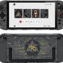 GeekShare Protective Case Compatible with Switch 2, Hard PC Slim Dockable Shell Cover Designed for Switch 2 Game Console and Joysticks Controllers - Mystic Kingdom