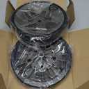 67445 Grill Wheels Replacement Parts for Weber Wheels Genesis II and Genesis II LX 200 300 400 600 Series GS4 Grill(Model Years 2017 and Newer) Weber II E-310 8 Inch Plastic Black BBQ Wheel Kit 2Pcs