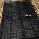 MidWest Homes for Pets 42-Inch iCrate Folding Dog Crate with Divider Panel, Leak-Proof Tray & Secure Latches  Metal Wire Kennel for Large Breeds  Portable, Durable & Easy to Assemble