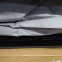 4 Inch Full Size Box Spring with Fabric Cover, Low Profile