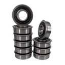 DEEG 10 PCS 5/8" x 1-3/8" flanged Ball Bearing Lawn Mower Wheel Bearings Carts Wheel Bearing.Replacement for JD AM118315, AM35443, Stens 215-038, 215-061,Oregon 45-047, MTD 741-0141  Ariens 0546200
