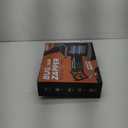 Solar Bug Zapper Outdoor, Waterproof Mosquito Zapper Outdoor Solar Powered, 4500V Electric Bug Zapper Indoor w/Smart Light Sensor, Mosquito Trap Fly Zapper for Patio Kitchen Garage Yard Camping (Black)