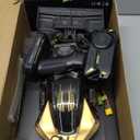 RIAARIO 1/10 Brushless RC Cars, RTR, Beginner, MAX 50+ MPH, Metal Drivetrain, 4WD, Waterproof Electronics, Carbon Fiber, Black, Ages 14+