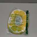 LIEVUIKEN Cat Cone Collar Soft, Adjustable Cat Recovery Cone to Stop Licking, Cute Kitten Donut Collar After Surgery, Elizabethan Collars for Kittens, Lightweight Cats Neck Cones (Lemon, Medium)