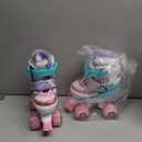 Runcinds Toddler Roller Skates for Girls Kids Boys, Adjustable with Light Up Wheels, Small