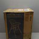 Dream On Me Portable 2-in-1 Tabletalk High Chair, Convertible Compact High Chair, Light Weight Portable Highchair, Grey