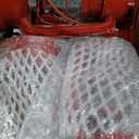 Hortsun 12 Pcs 8 Inch Vintage LED Hurricane Lantern Metal Red Outdoor Battery Operated Hanging Lantern with Warm LEDs and Dimmer Switch for Halloween Christmas Indoor Rustic Farmhouse Camping Decor