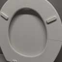 KOHLER 20110-0 Brevia, Slow Close Toilet Seat, Elongated Toilet Seat, Grip-Tight Bumpers Quick-Attach Hardware, White