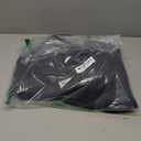 ChrisDowa Grommet Blackout Curtains for Bedroom - Thermal Insulated Room Darkening Curtains for Living Room (1 Panel Set, Dark Grey,42W x 84L)