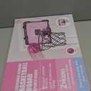 Basketball Hoop Indoor Kids Girls Pink - Mini Over The Door Basketball Hoops with Electronic Scoreboard Toys & 3 Balls, Unicorn Birthday Gifts Age 5 6 7 8 9 10 11 12 Year Old Girls