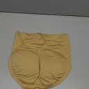 FLORATA Butt Lifter Panties for Women Padded Underwear Seamless Butt Lifting Shapewear Hip Enhancer Pads Shorts (Small-Medium, Beige)