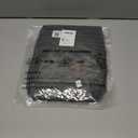 Aonal Womens Winter Scarf Cold Weather Thick Warm Cable Knit Wraps Chunky Large Soft Long Scarves (Dark Grey)