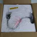 Gooseneck Outdoor Light Fixture, 10" Dome Exterior Farmhouse Lights for Barn, Bronze Porch Lighting, Gooseneck Wall Sconce for Patio Garage House