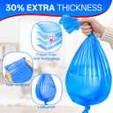 12 Cat Litter Refill Bags Compatible with Litter Genie XL+/XL/Plus/Standard/Style/Desgin Pail, Extra10% Length 27 Months Use Time, Super Odor Control, Plant Scented, Cartridge NOT Included