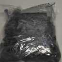 110pcs Black Balloon 12 inch, Black Latex Balloons for Birthday Party Baby Shower Wedding(with 2 Ribbons).