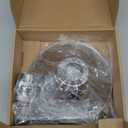 PERMO Vintage Industrial Metal Wall Sconce Lighting 180 Degree Adjustable Wall Lamp (Chrome)