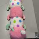 Hofun4U Caterpillar Stuffed Long Plush Pillow - Home Decoration Christmas Birthday for Kids Adults (Pink, 35 inch)