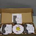 Kidde Smoke and Carbon Monoxide Detector, Hardwired with 10-Year Battery Backup, LED Status Lights, Interconnected, 85 dB Alarm, 5 inches, 3-Pack