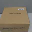 Cisily Kitchen Soap Dispenser Set with Sink Caddy, 12 Oz Glass Bottle, Hand and Dish Soap Dispenser Set with Sponge Holder, Black Stainless Steel Kitchen Countertop Sink Organizer Accessories