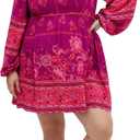City Chic Women's Dress Jasmine Mini (Dreamy Border)
