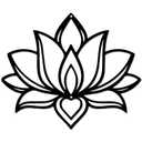 CREATCABIN Lotus Flower Metal Wall Art Iron Flower Wall Decor Hanging Black Hollow Out Lotus Silhouette Ornament Iron Sign for Yoga Studio Indoor Outdoor Home Office Decoration Gift Black 11.8x9.8Inch
