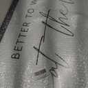 LuZhiQiang Better To Wake At The Lake Above Bed Wall Decor 40"×15" for Lake House Bedroom Over Bed Sign Wood Framed Large Wall Hanging Art (Black)