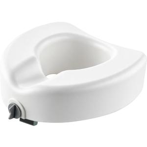 5" Locking Toilet Seat Riser,Elevated Raised Toilet for Senior