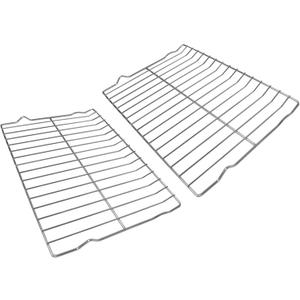 Upgrade DG75-01001C Range Oven Rack for Samsung Stove Oven Parts 304 Stainless Steel Rack-flat for Samsung NE63A6511SS FCQ321HTUB FEN300WX FER300SB FTQ307NWGX Pack of 2