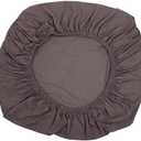 Garneck 1pc Stretch Polyester Sofa Cover Delicate Full Cover for Home Deep Gray Single Seat Cushion Protector Easy to Clean and Maintain Elastic Design for Fit