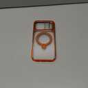 CASEKOO 360 Spin Magnetic Stand for iPhone 17 Pro Max Phone Case with [Fit for MagSafe][17FT Military Protection] Slim Hand-Polished Frame Titanium Alloy Sturdy Stand 6.9", Glossy Cosmic Orange
 4 sustainability features