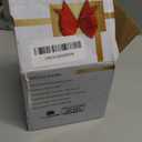 Baquler Pressed Floral Wireless Bottle Lamp Shade Flower Wine Bottle Lamps LED 3 Color Rechargeable Cute Vintage Cottage Table Light for Bars Home Office Fall Christmas Housewarming Gifts