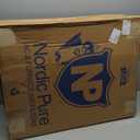 Nordic Pure 14x25x1 (13 1/2 x 24 1/2 x 3/4) Pleated Air Filters MERV 14 Plus Carbon 6 Pack