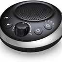 Sound Machine Loud White Noise Machine Nonstop Brown Noise Sleep Machine 30 Soothing Sounds for Baby Kids Adults Pink Noise Sounds Machine 36-Level Vol 4 Timer Memory Function for Home Travel Office (Black-AC Powered)