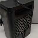 Lerat Electric Space Heater, Small Heater for Indoor Use, 1200W PTC Fast Heating Portable Heater, Overheat & Tip-Over Protection, Heating & Fan Modes for Bedroom, Office, Camping, Black