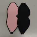 MABAO 2 Packs Sleep Mask for Side Sleeper, Eye Mask for Sleeping Women Men, 3D Contoured Cup No Eye Pressure 100% Light Blocking Sleeping Mask with Adjustable Strap Night Blindfold, Nap, Black & Pink