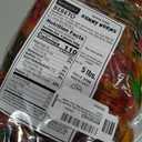 Giant Gummy Worms, 4-Inch, Assorted Fruit Flavors, 5 Pounds Bulk Bag, Two-Toned Colors BBD 09-05-2026